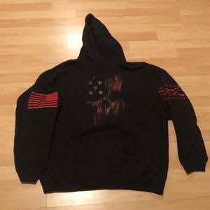 Grunt style hooded sweatshirt